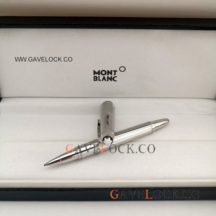 Copy Mont Blanc Meisterstuck MINI Rollerball Pen Stainless Steel